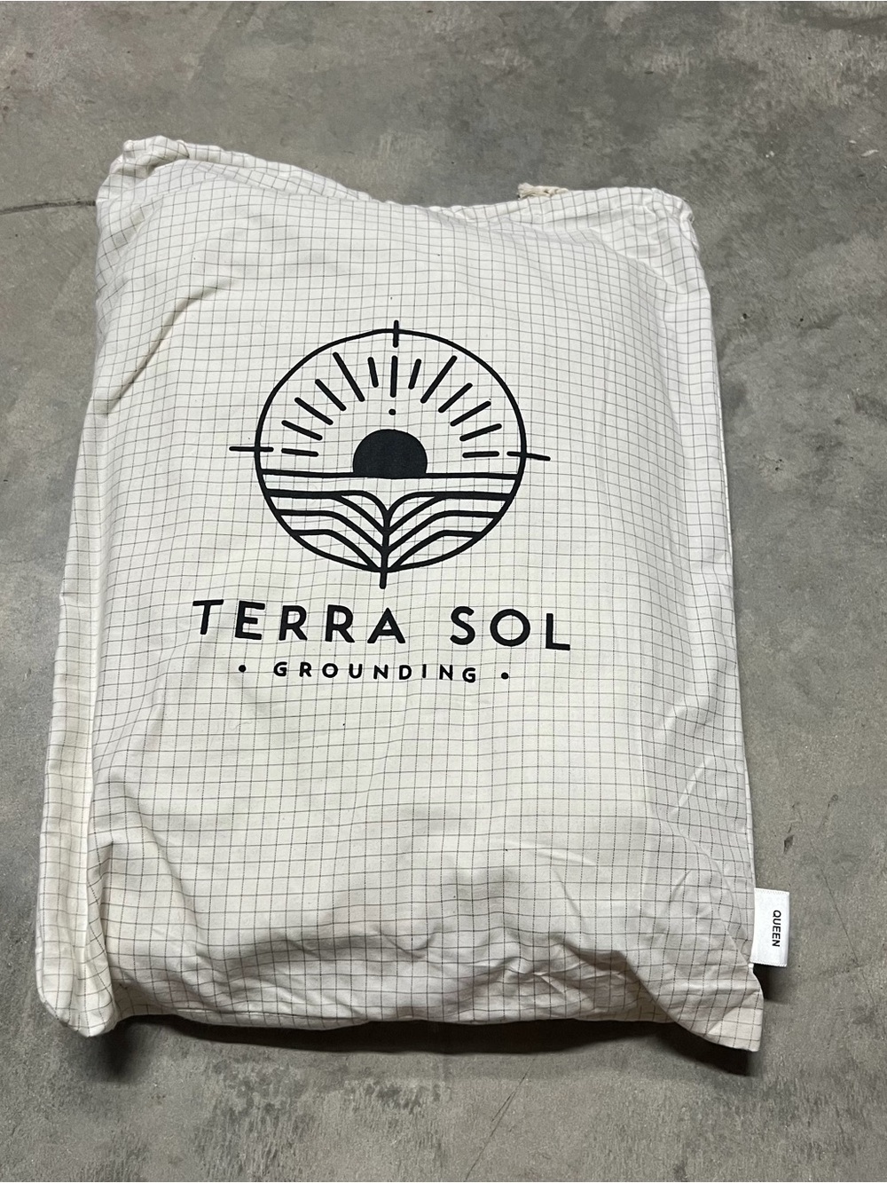 Terra Sol Bare Earth Grounding Queen Size Organic Cotton Fitted Sheet Only